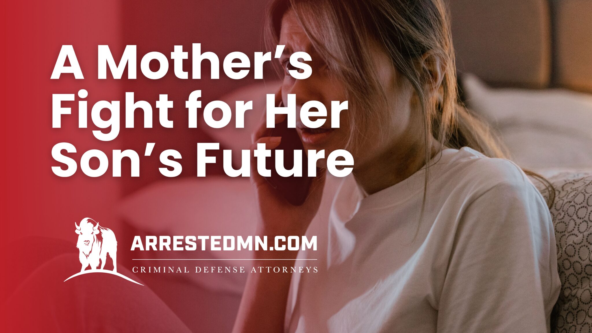 Client story graphic for Pacyga Trial Lawyers titled ‘A Mother’s Fight for Her Son’s Future’